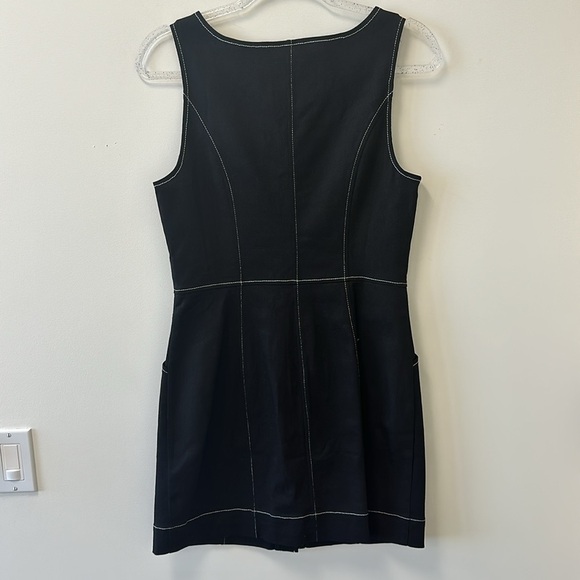 Modcloth Black Button Up Denim Dress • Sz 8 • NWT! - Picture 6 of 16